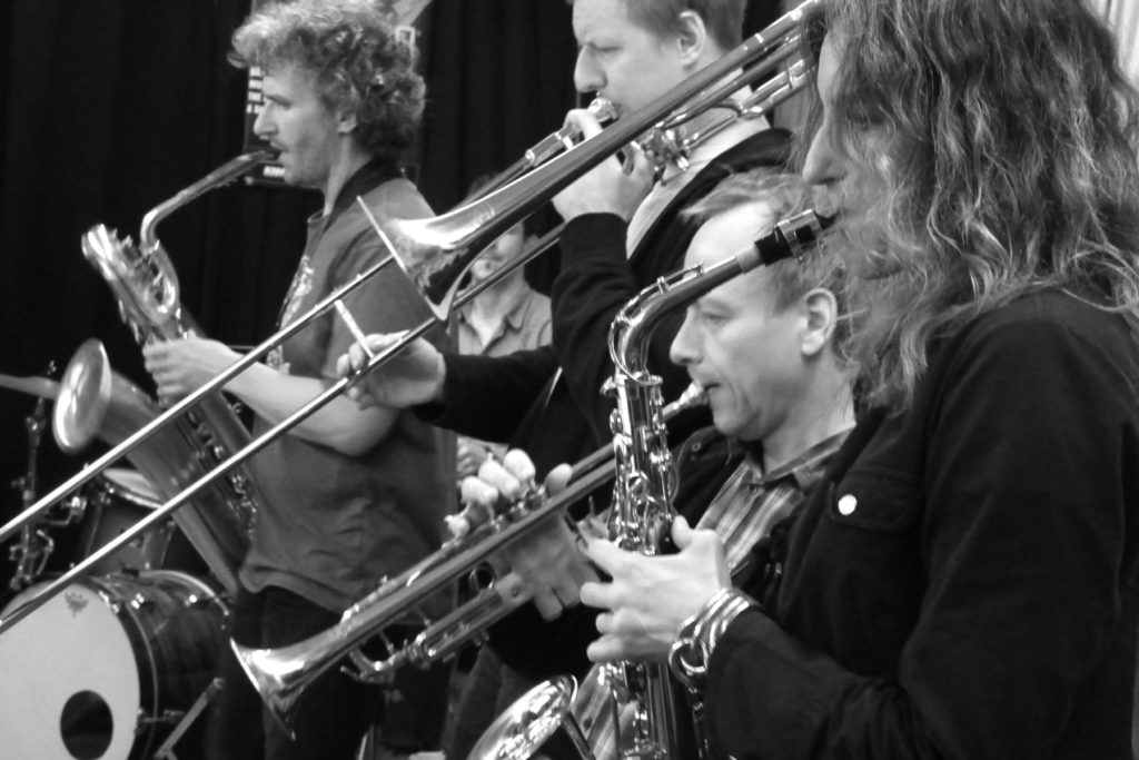 The Souldiers at rehearsals 2013 with FATHORNS